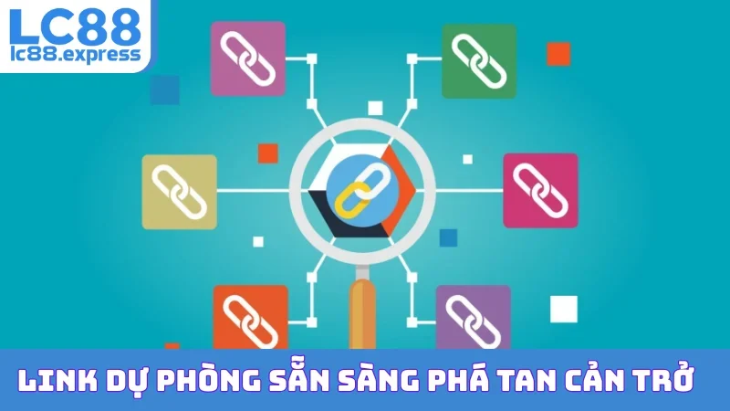 Link dự phòng sẵn sàng phá tan cản trở